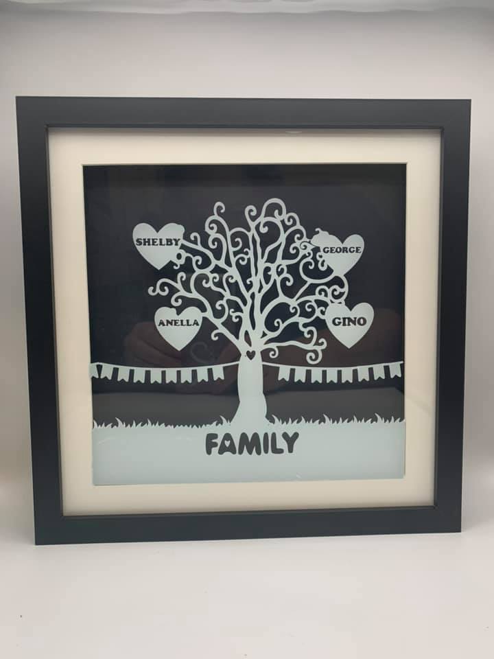 Family Tree Box Frame