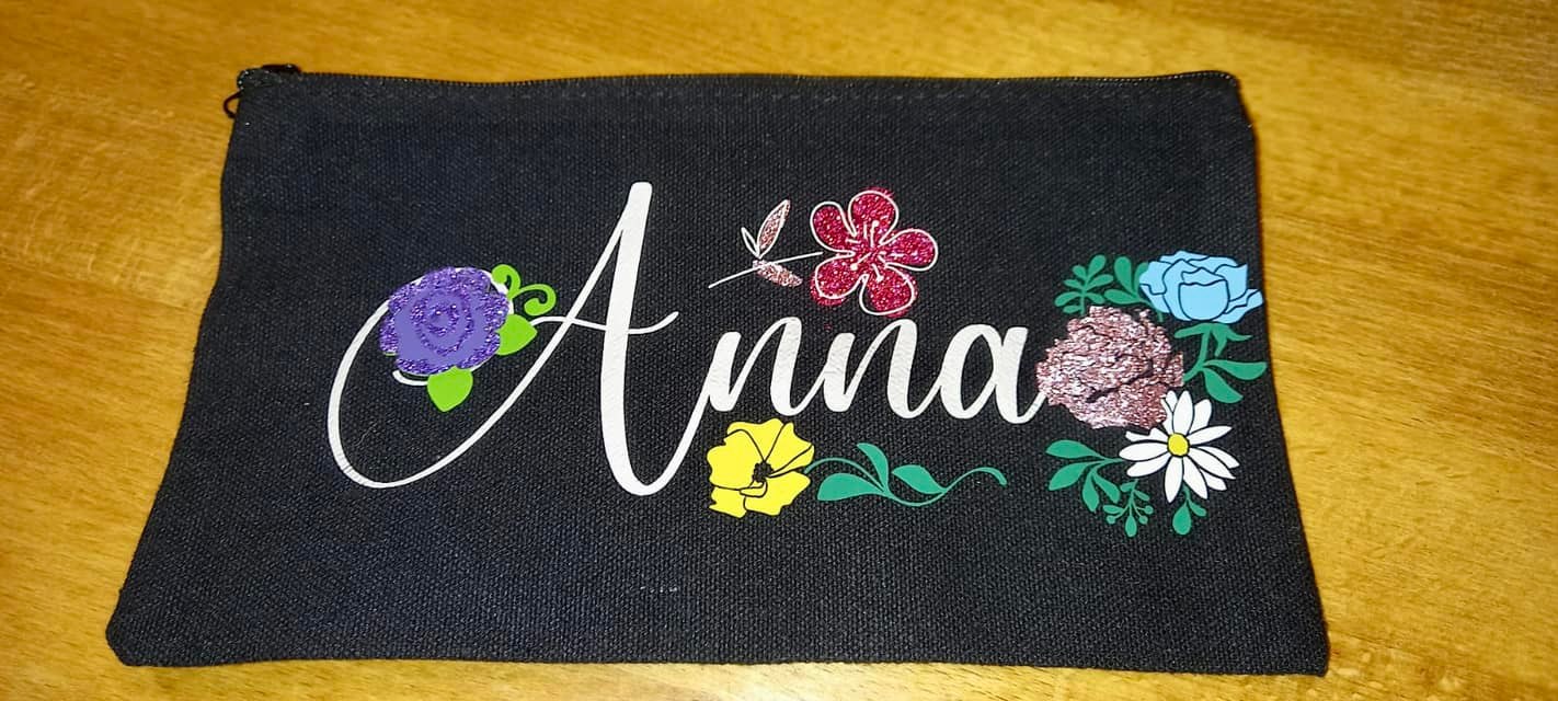 Personalised Pencil Case/Makeup Bag