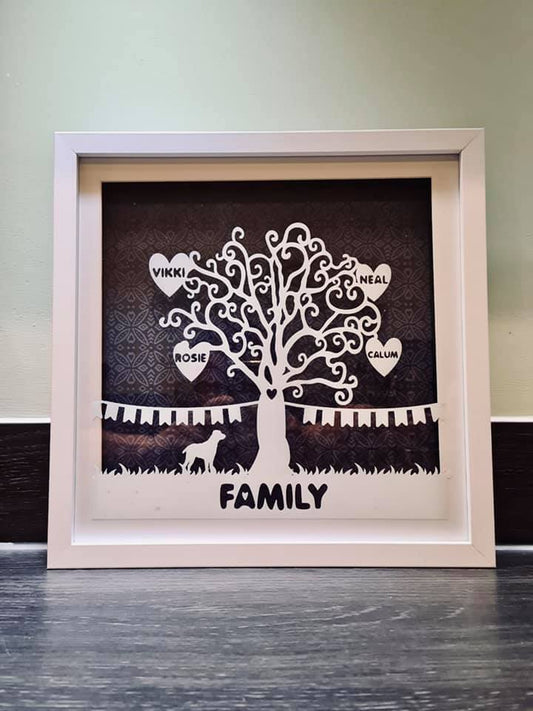 Family Tree Box Frame