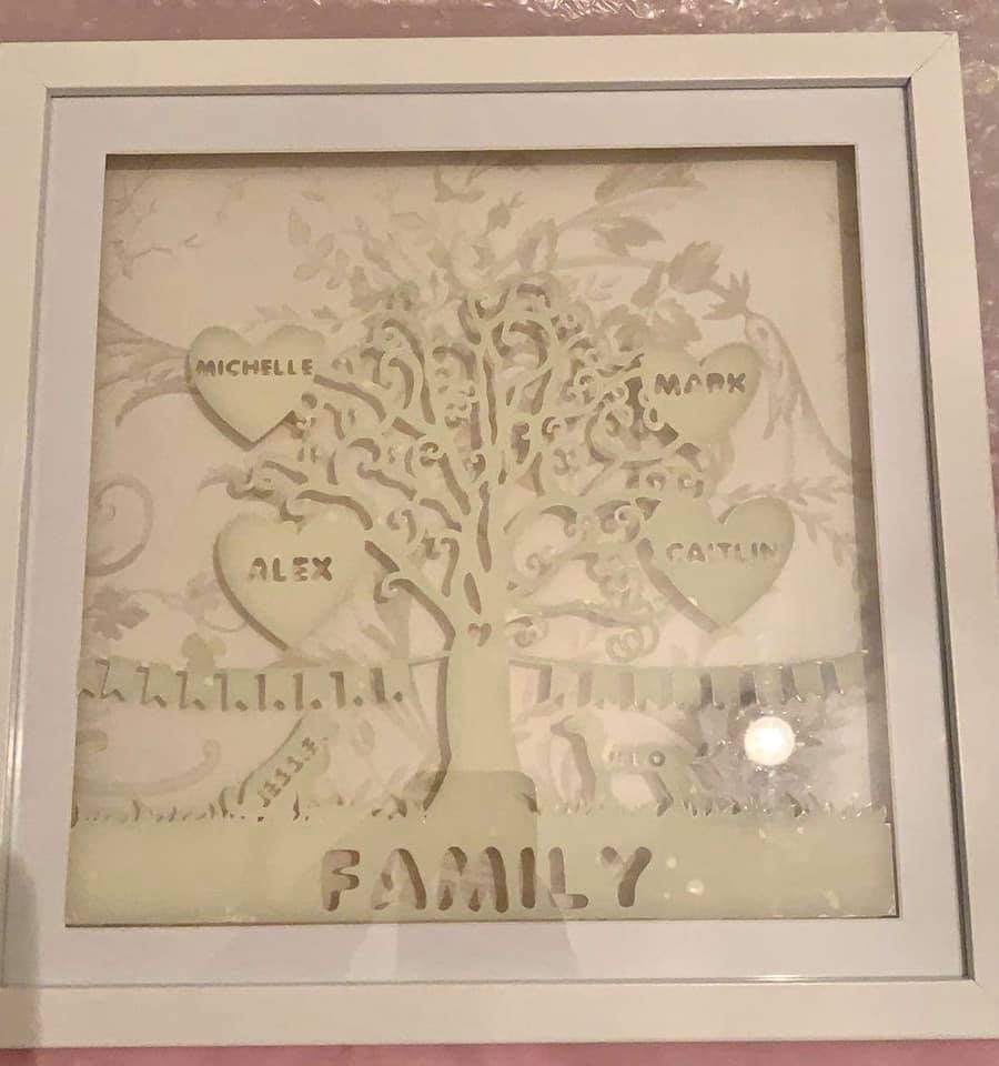 Family Tree Box Frame
