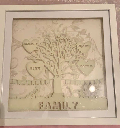 Family Tree Box Frame