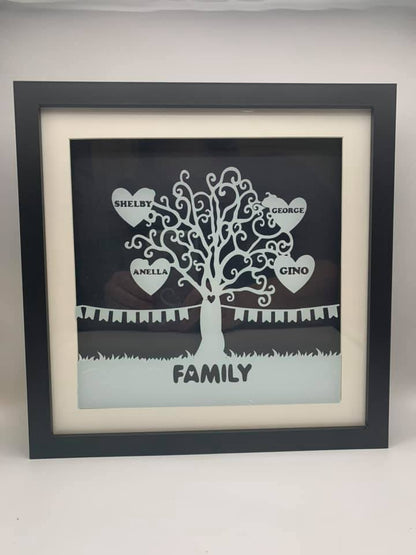Family Tree Box Frame