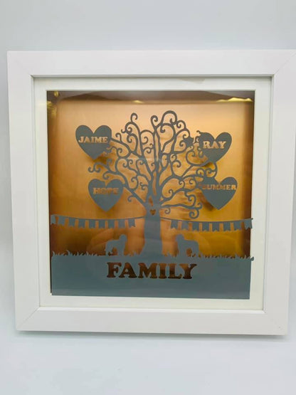 Family Tree Box Frame