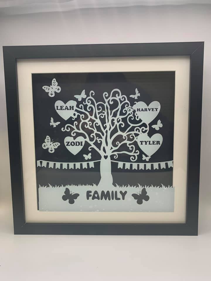Family Tree Box Frame